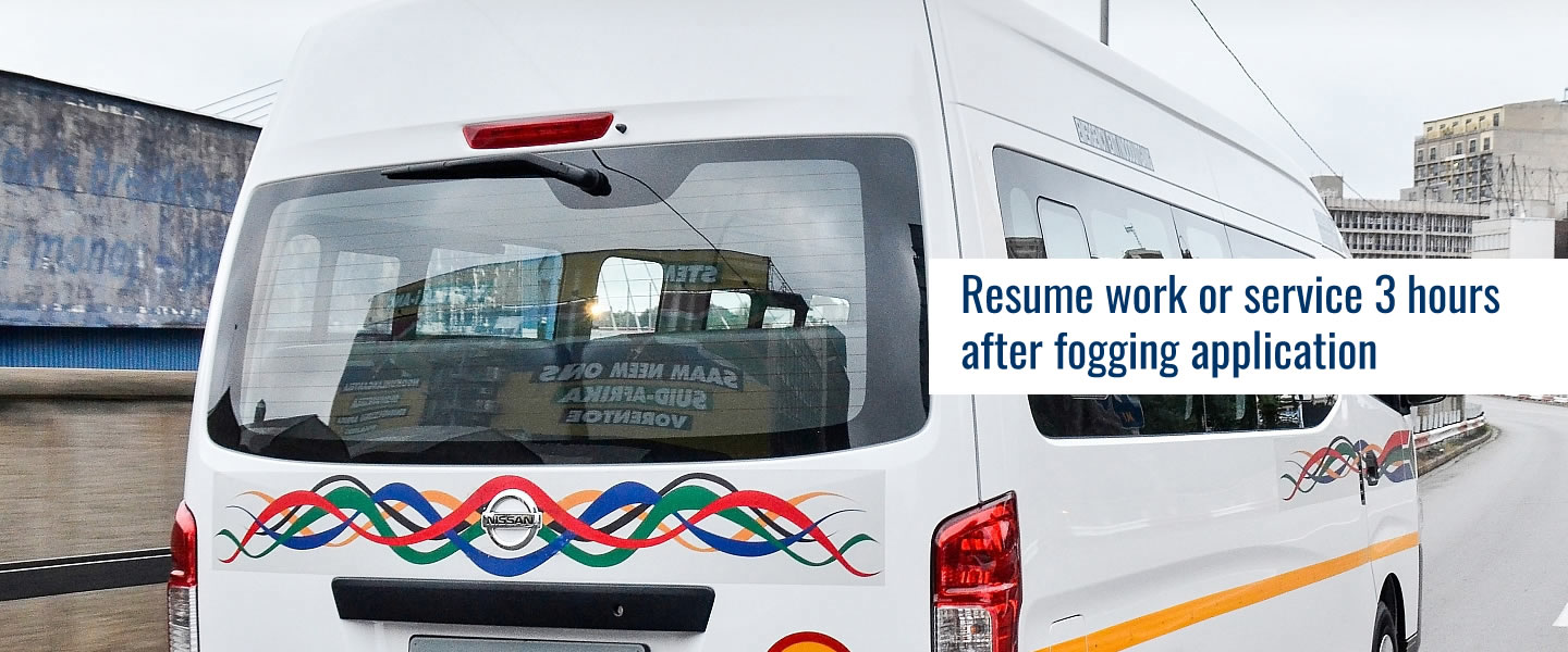 Sanitise Public Taxis and Busses